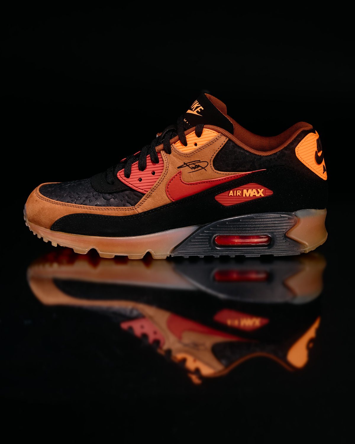 Nike Air Max 90 “Halloween / Ice” — signed, from Eminem's collection (angle 1)