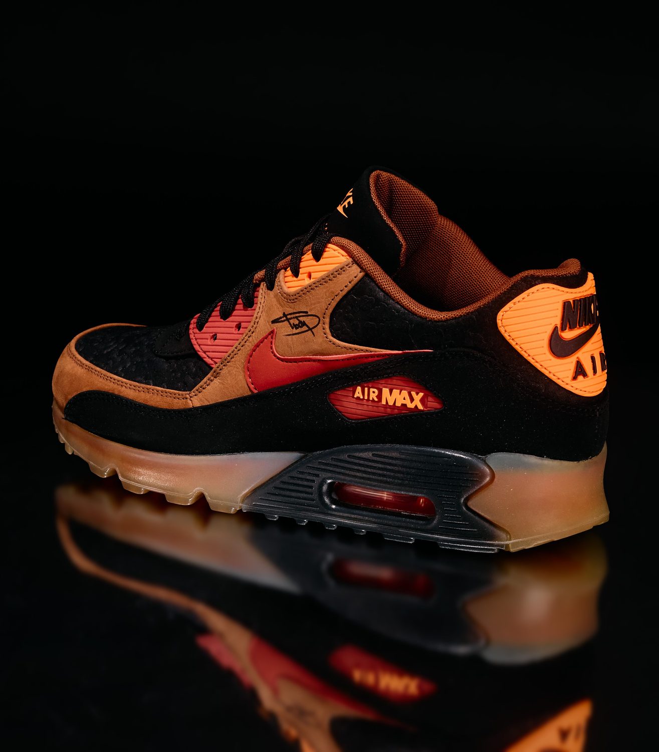 Nike Air Max 90 “Halloween / Ice” — signed, from Eminem's collection (angle 3)