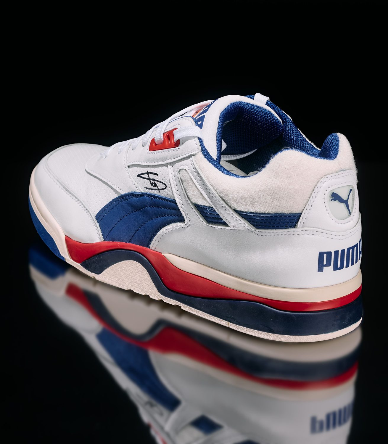 PUMA Palace Guard “Detroit Pistons” — signed, from Eminem's collection (angle 1)